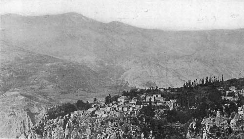 A characteristic view of the Armenian country